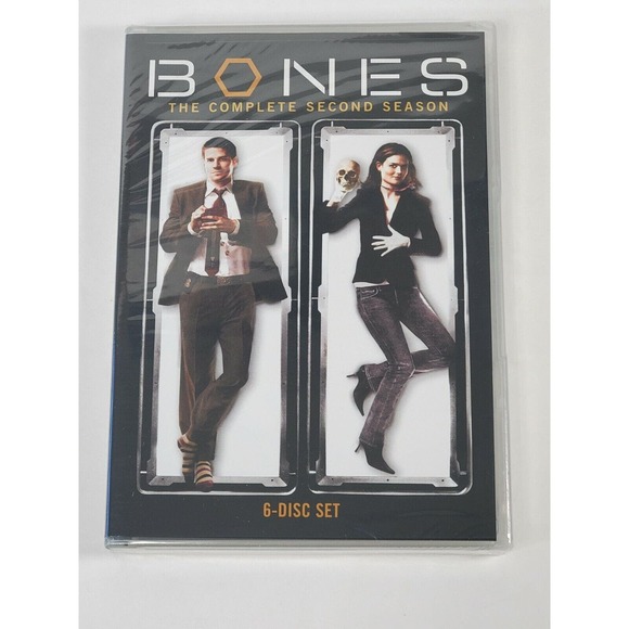 BONES - The Complete Second 2 Two Season DVD NEW/SEALED - Picture 1 of 3